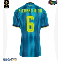 Ženski Nogometni dresi Kolumbija Richard Rios #6 Gostujoči SP 2026 Kratek Rokav